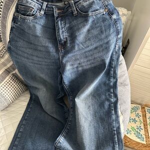 Judy Blue wide  Leg Denim Jeans